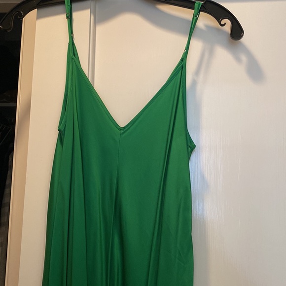 green silk L’agence dress - Picture 2 of 6